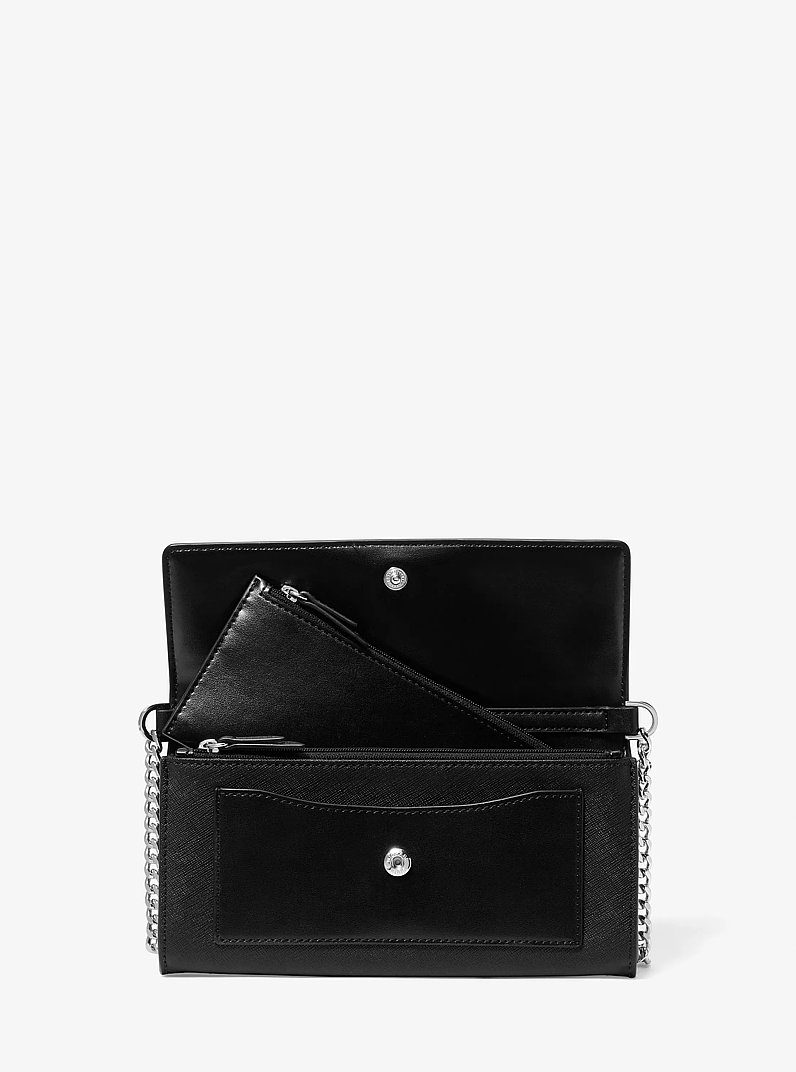 Jet Set Medium Saffiano Leather 2-in-1 Convertible Crossbody Bag