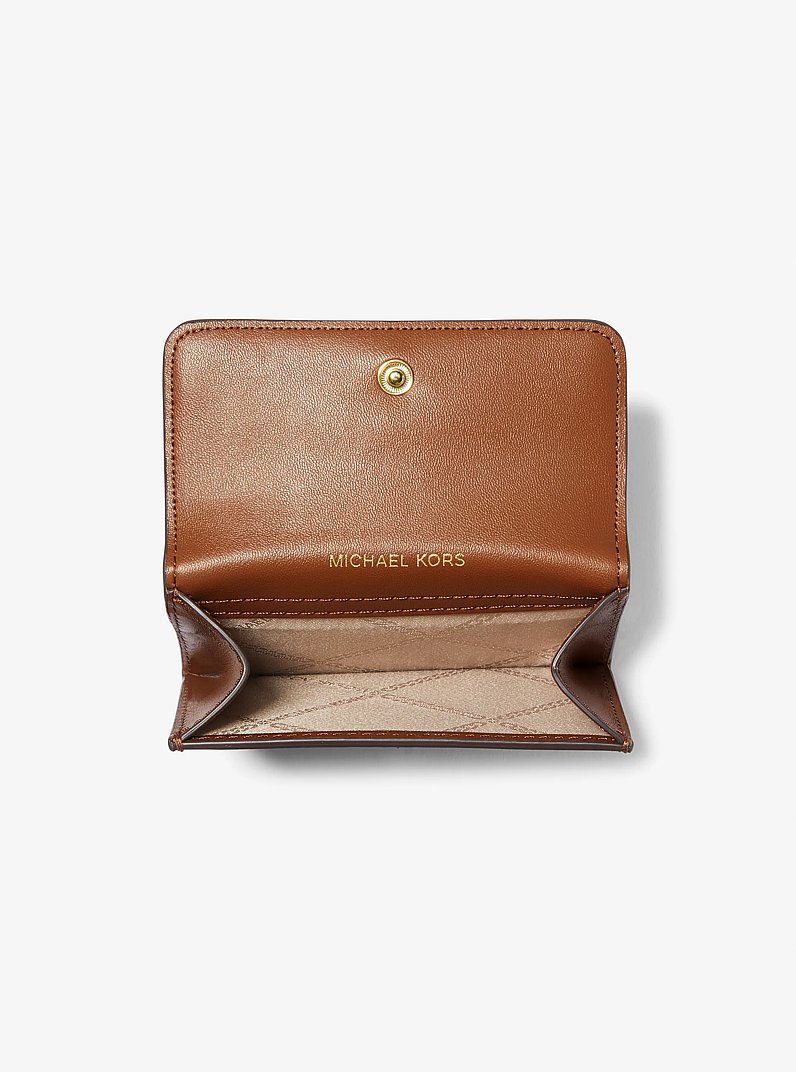 Pasjeshouder Hamilton Legacy van leer, klein in LUGGAGE | Michael Kors