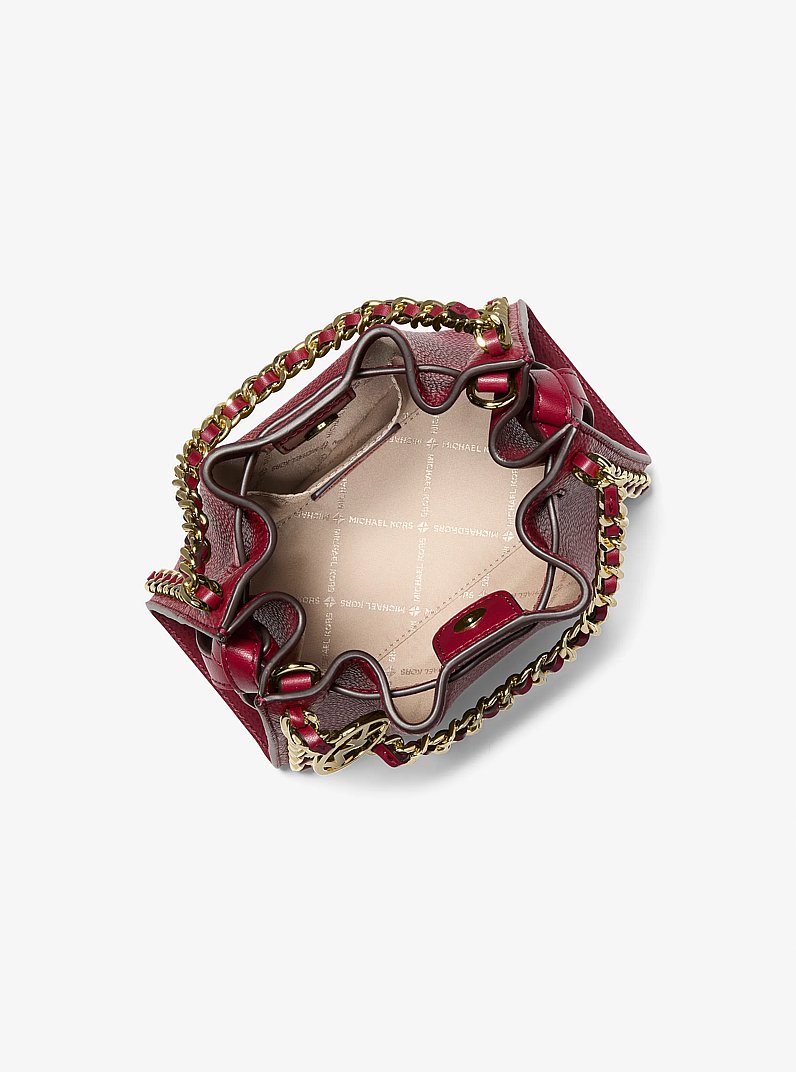 Mina Small Chain Crossbody Bag in CHERRY | Michael Kors