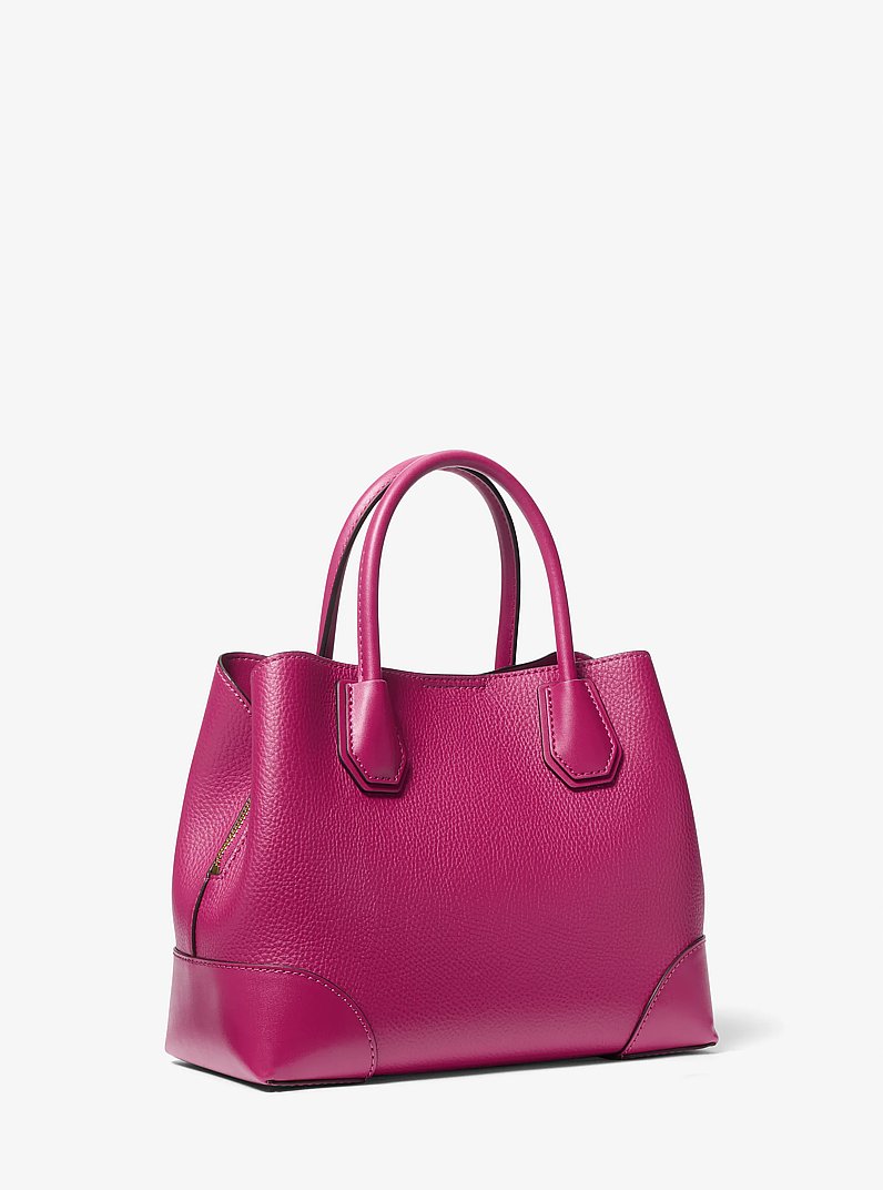 Mercer Gallery Small Satchel in DEEP FUCHSIA | Michael Kors