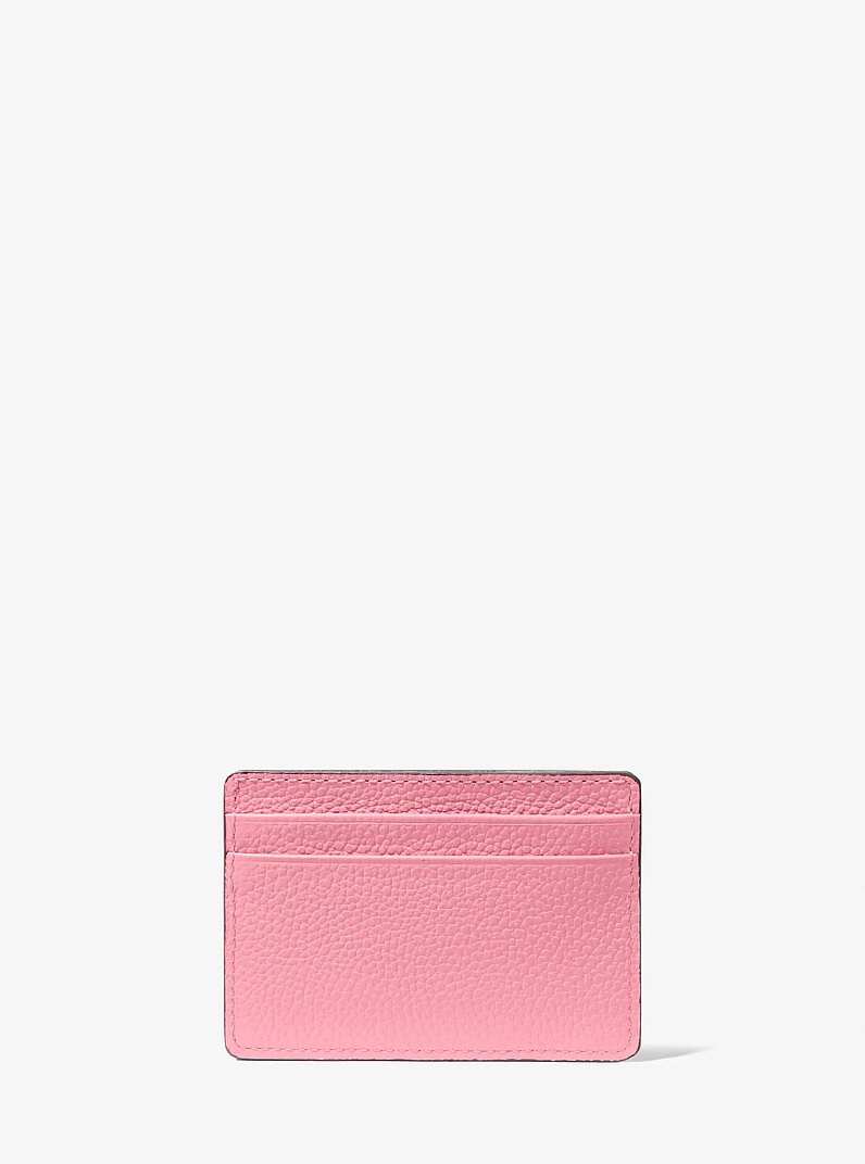 Pebbled Leather Card Case