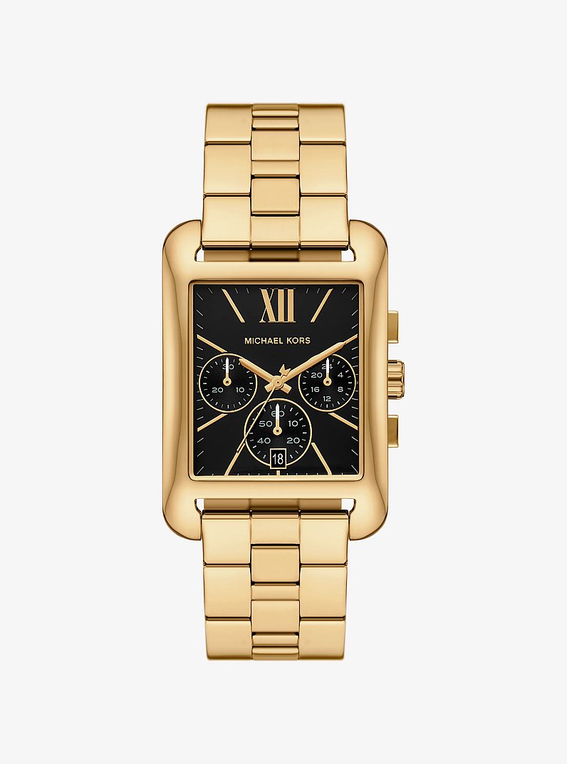 Monroe Gold-Tone Watch in GOLD | Michael Kors