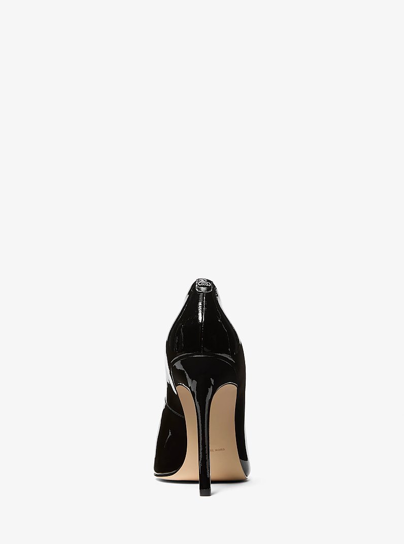 Elyse Patent Leather Pump in BLACK | Michael Kors