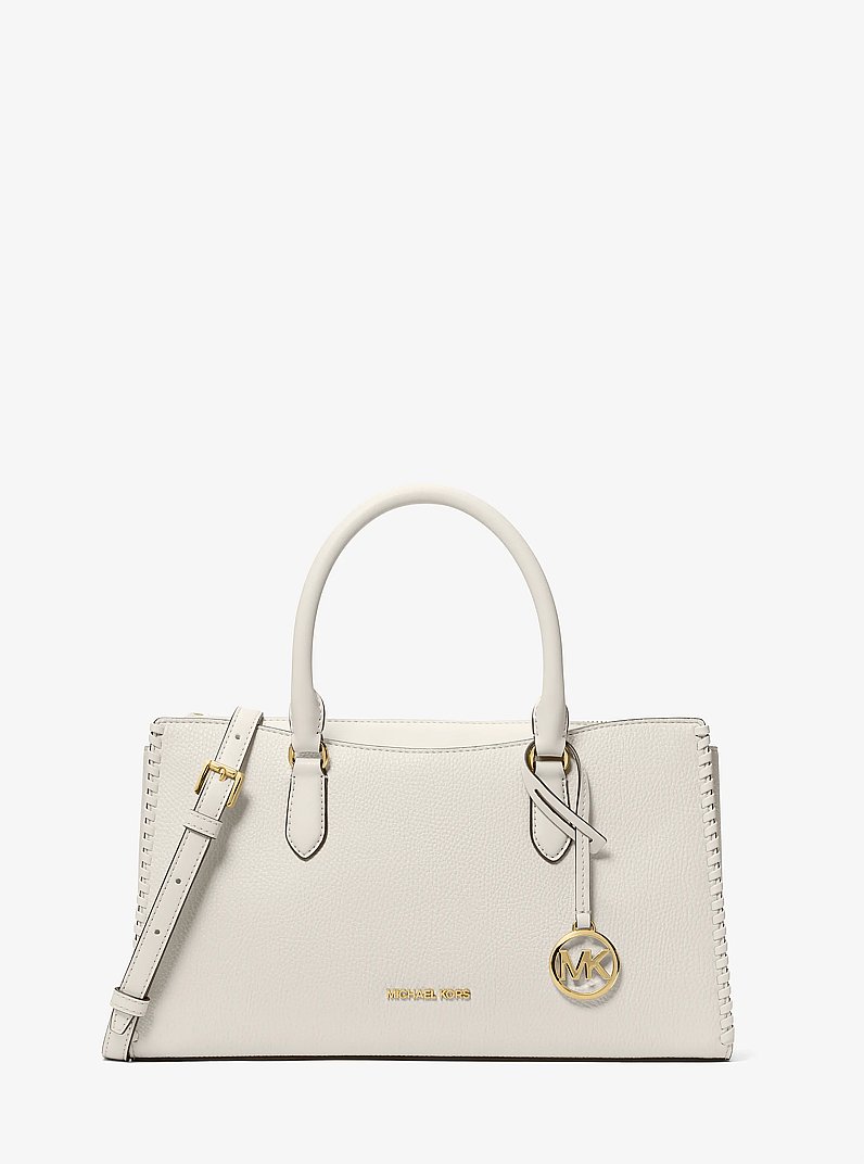 Bolso satchel Arden mediano in CREMA CLARO | Michael Kors