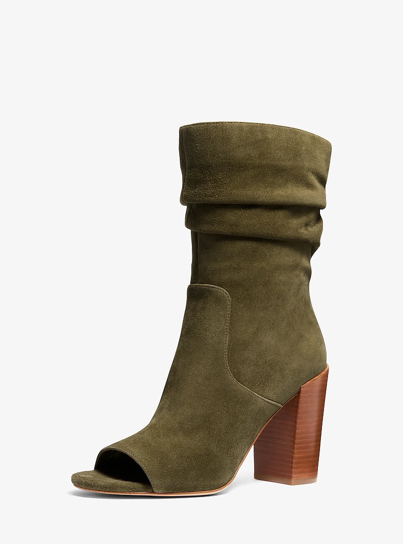 Shayna Suede Boot in LODEN | Michael Kors