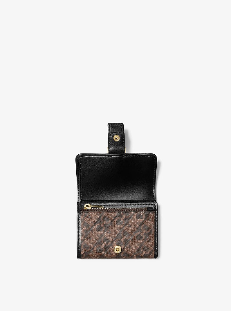 【新品】マイケル・コース 財布 三つ折り財布 MICHAEL KORS コルビー レザー スモール トライフォールド ウォレット ミニ財布 32T4GBAD5L OPTIC ORANGE (オレンジ系) ブティック レディース COLBY SM TRIFOLD WALLET LEATHER Colby Small Burnished Leather Tri-Fold Wallet in CHOCOLATE - Sale