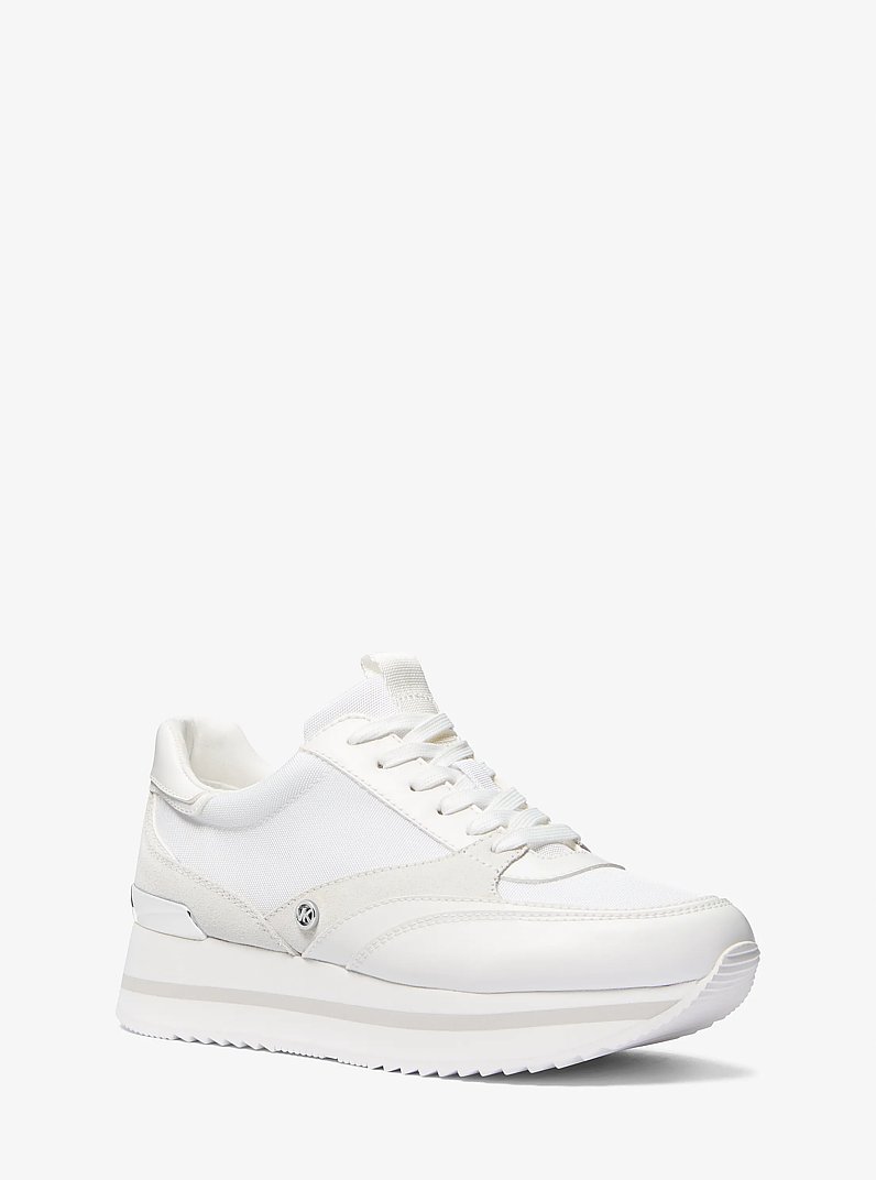 Zapatilla Mariah de varios materiales in BLANCO INTENSO | Michael Kors