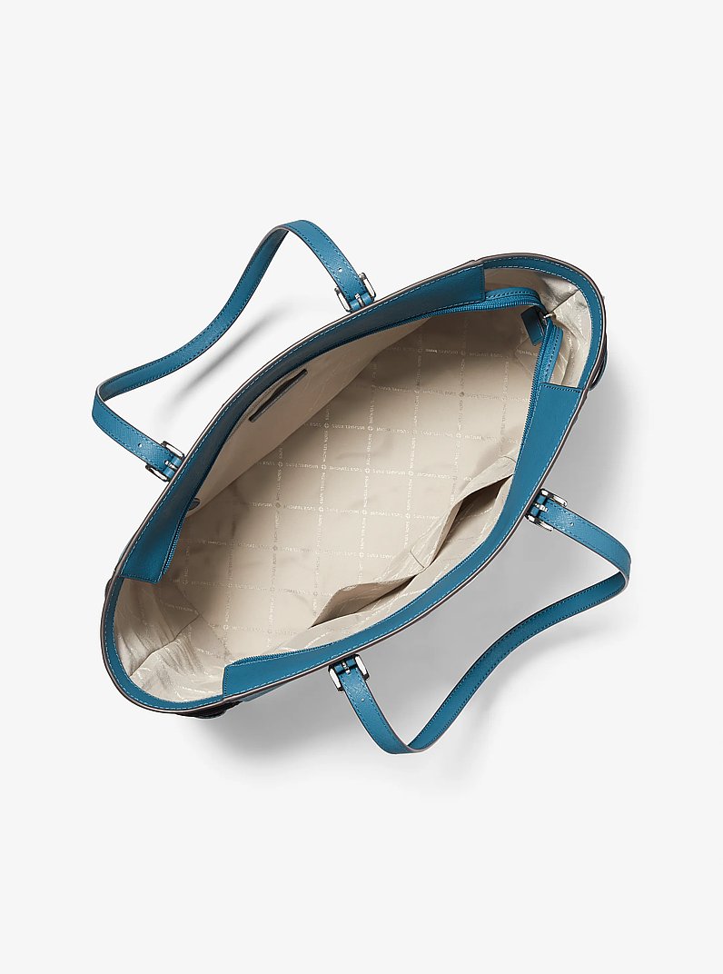 Gilly Large Saffiano Leather Tote Bag