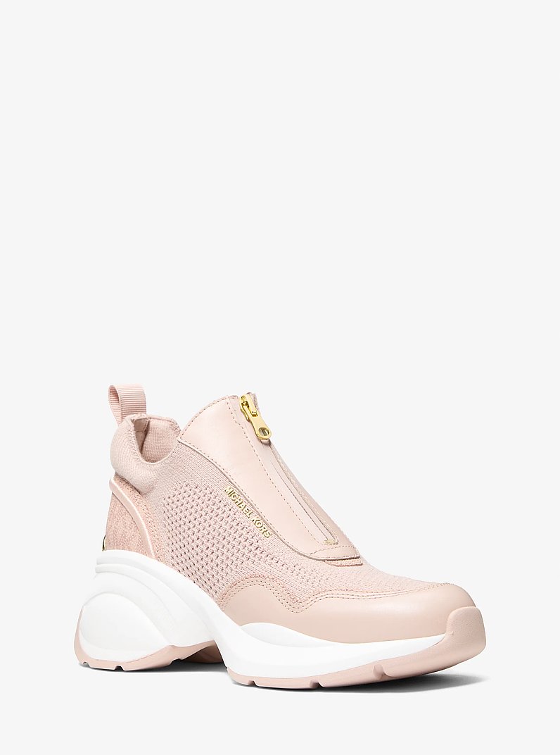 Zapatilla Zuma de materiales mixtos in ROSA CLARO | Michael Kors