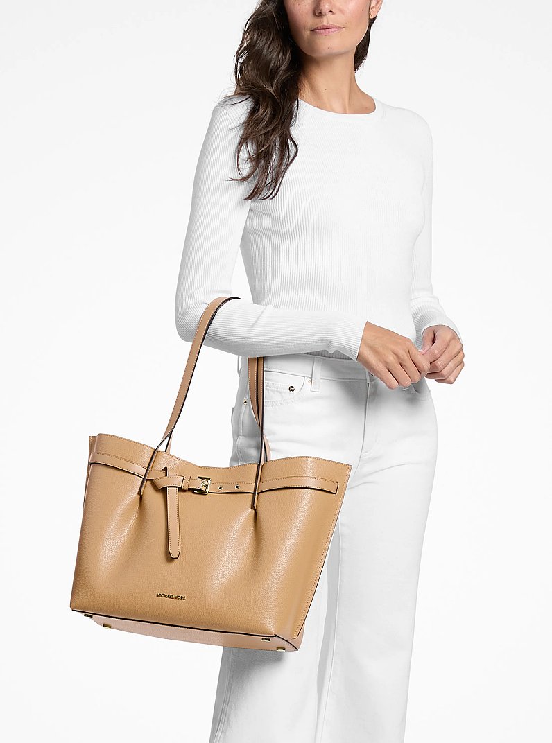 Borsa tote Emilia grande in pelle martellata in [3740] | Michael Kors