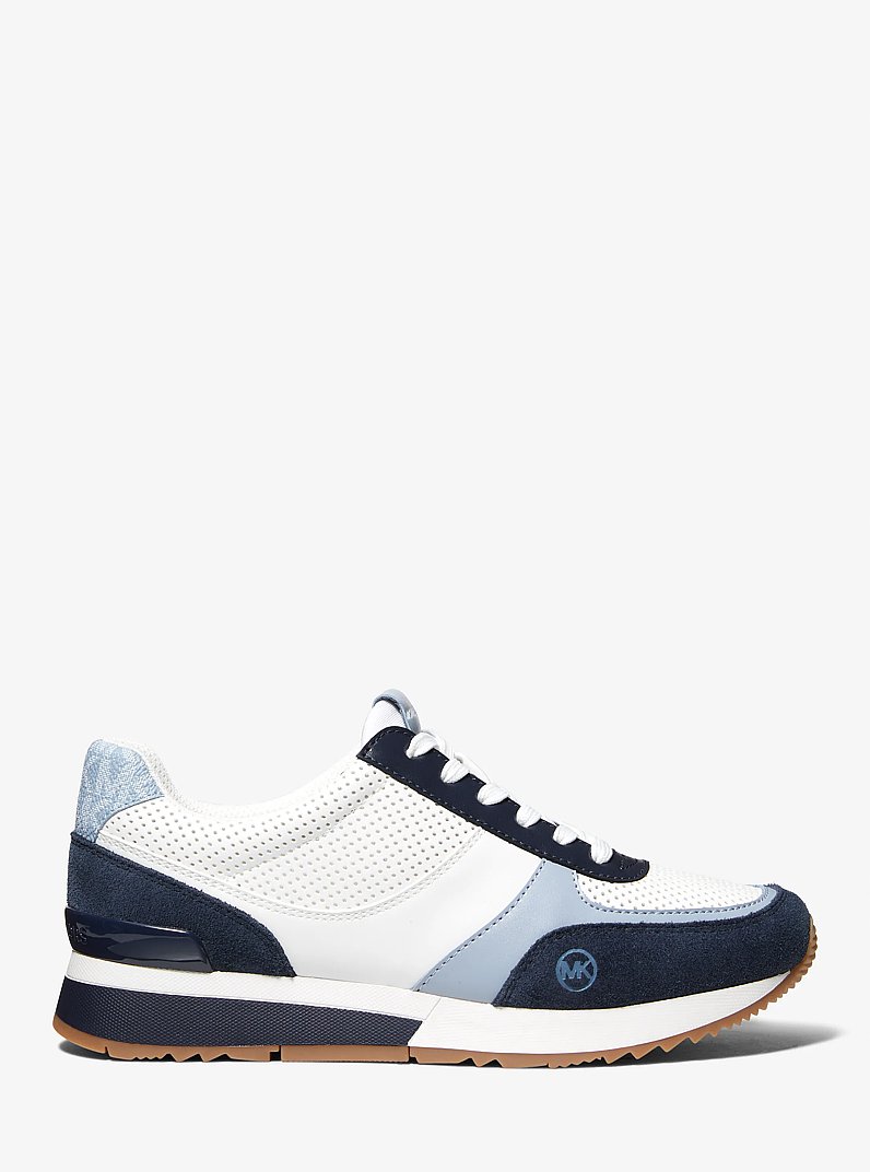 Andi Color-Block Trainer in NAVY MULTI | Michael Kors