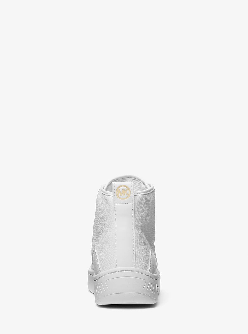 Zapatilla de ca&ntilde;a alta Shea in BLANCO INTENSO | Michael Kors