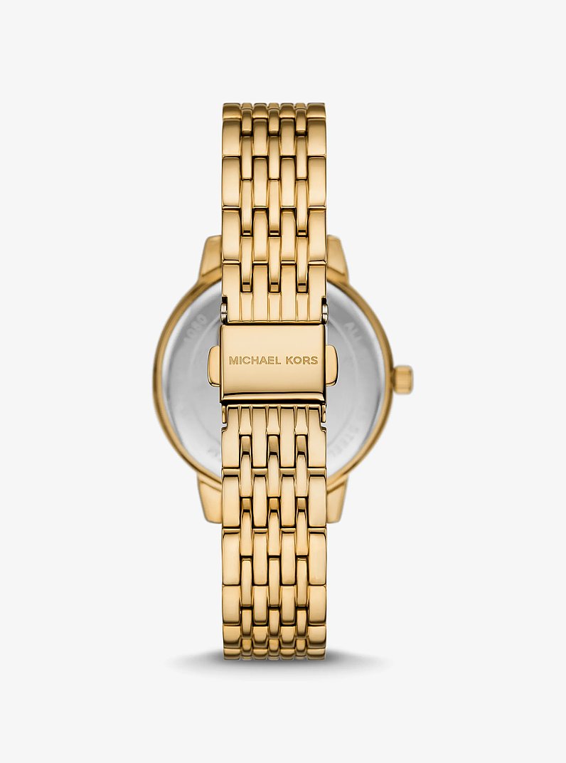 Reloj Melissa en tono dorado con incrustaciones in DORADO | Michael Kors