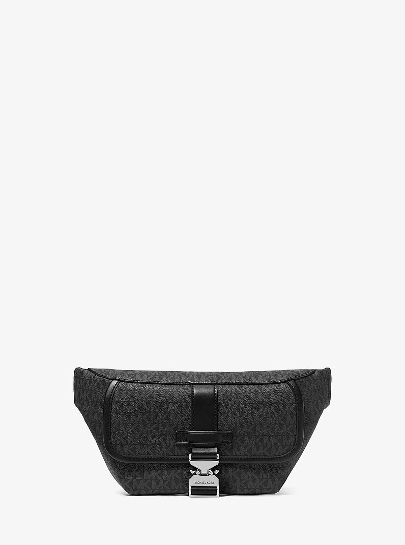 Sac ceinture Hudson &agrave; logo Signature in NOIR | Michael Kors