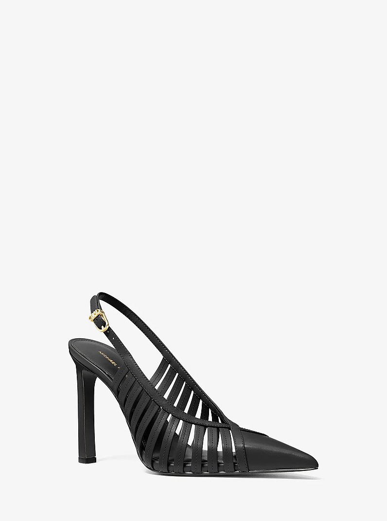 Adriana Leather Pump
