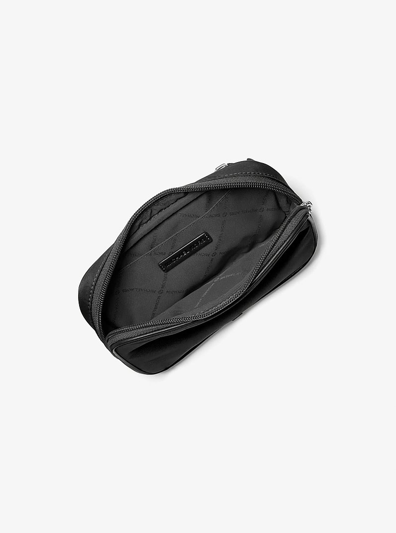 Khai Small Nylon Sling Pack in BLACK | Michael Kors