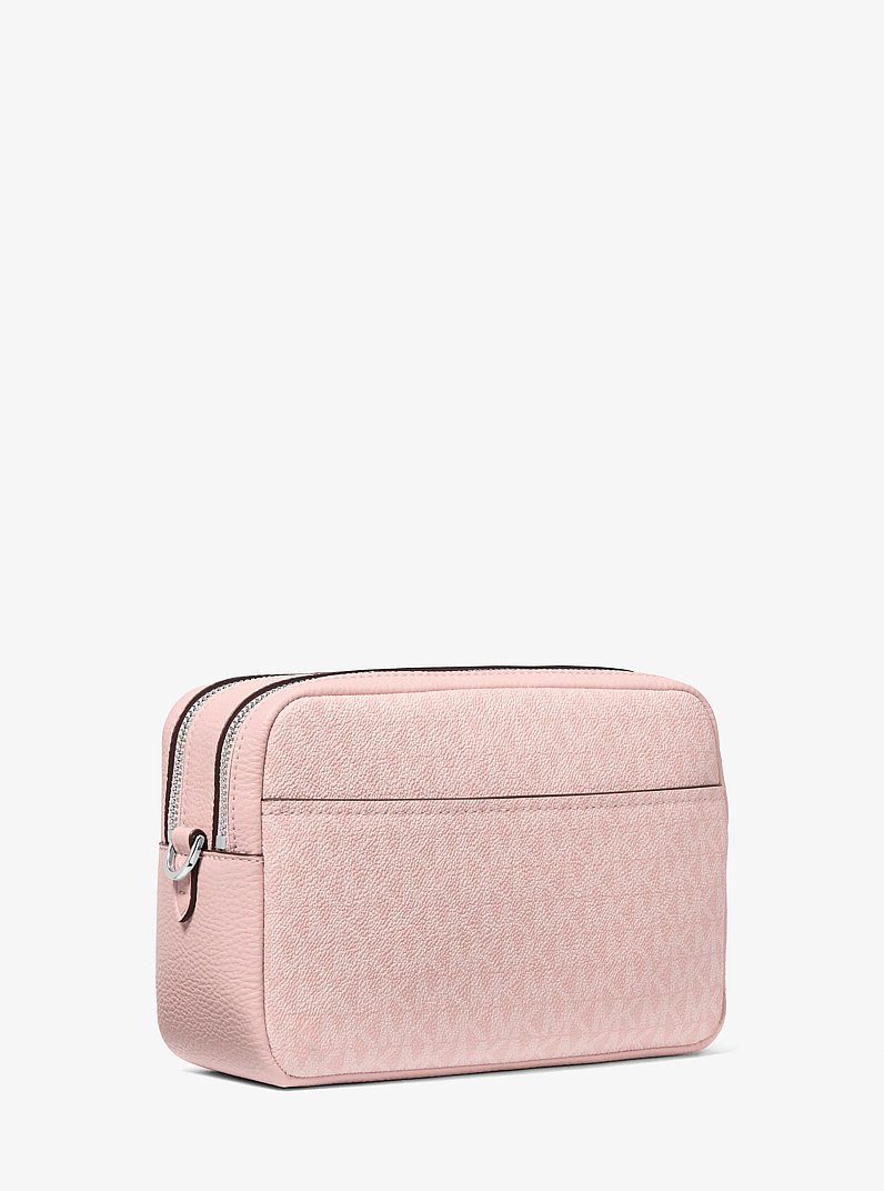 Sac &agrave; bandouli&egrave;re pour cam&eacute;ra Bryant de taille moyenne &agrave; logo Signature in ROSE FUM&Eacute; | Michael Kors