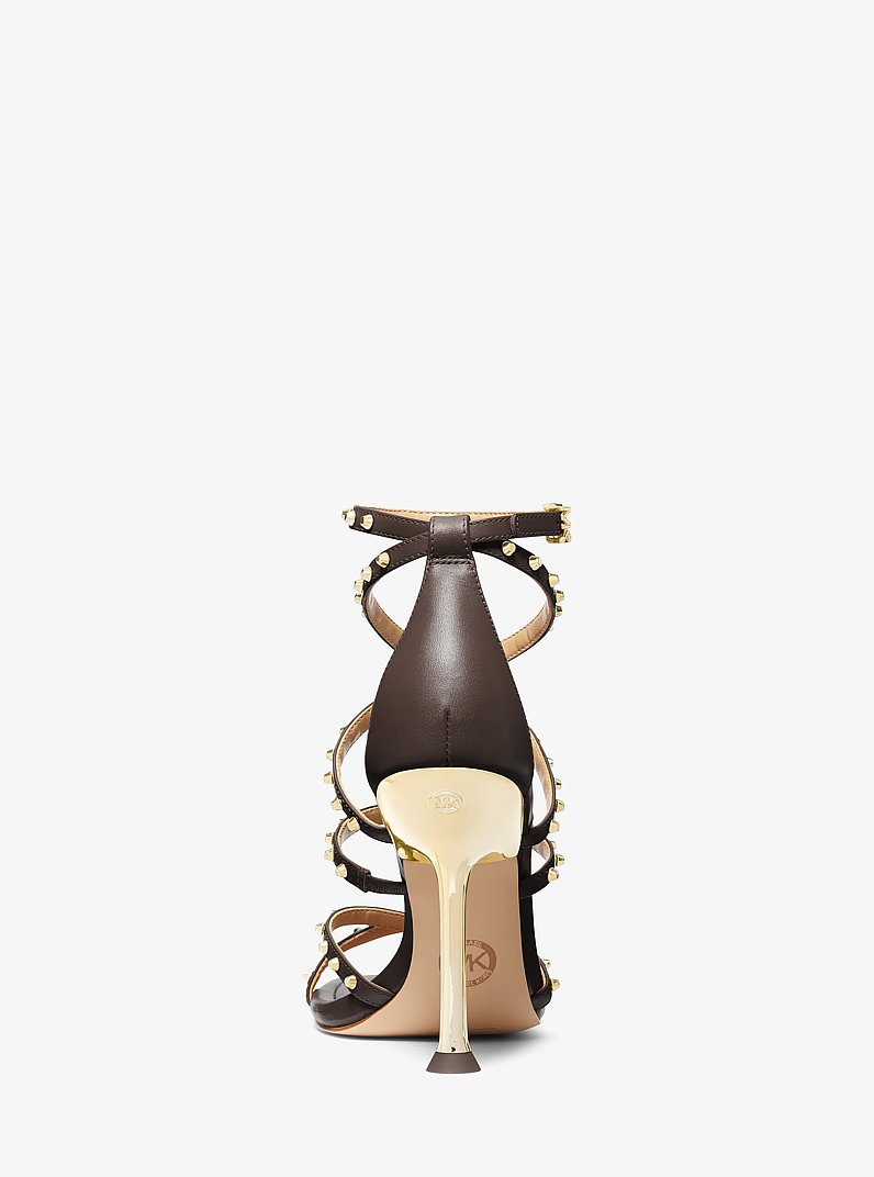 Imani Studded Leather Sandal