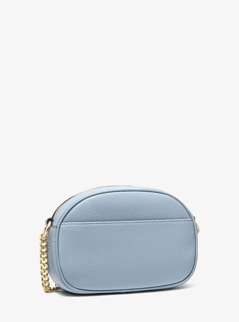 Jet Set Small Oval Crossbody Bag in PALE BLUE | Michael Kors