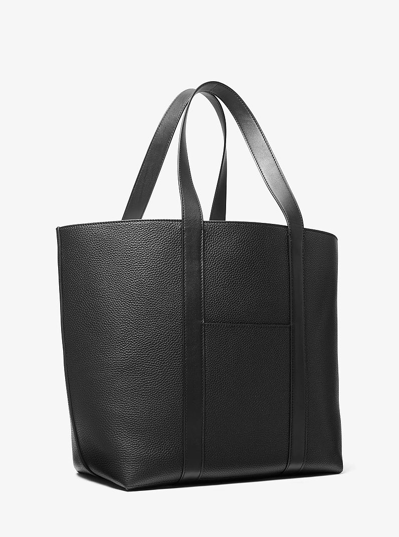 Bolso tote Sharon mediano de piel in NEGRO | Michael Kors