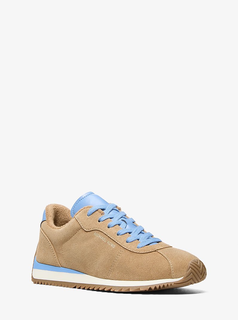 Sneaker Rhodes aus Leder mit Verzierung in HUSK MULTI | Michael Kors