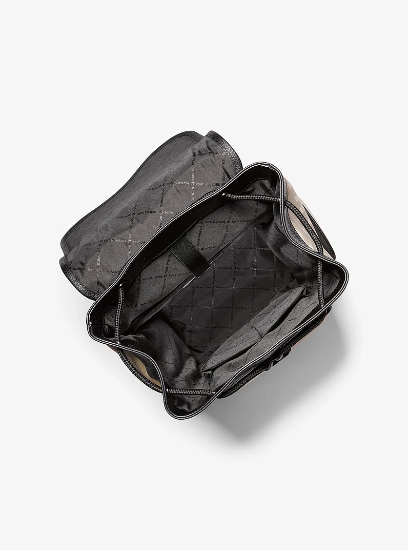 Kent Logo Jacquard Nylon Utility Backpack