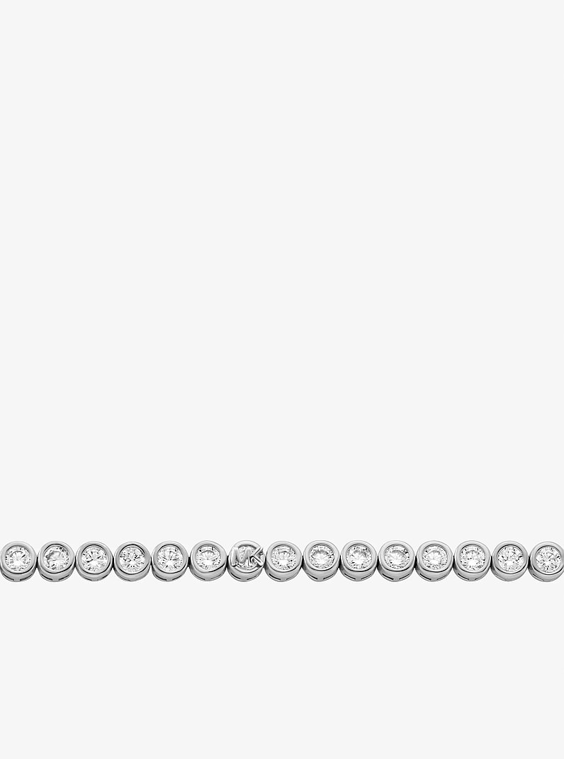 Cubic Zirconia Bracelet in SILVER | Michael Kors