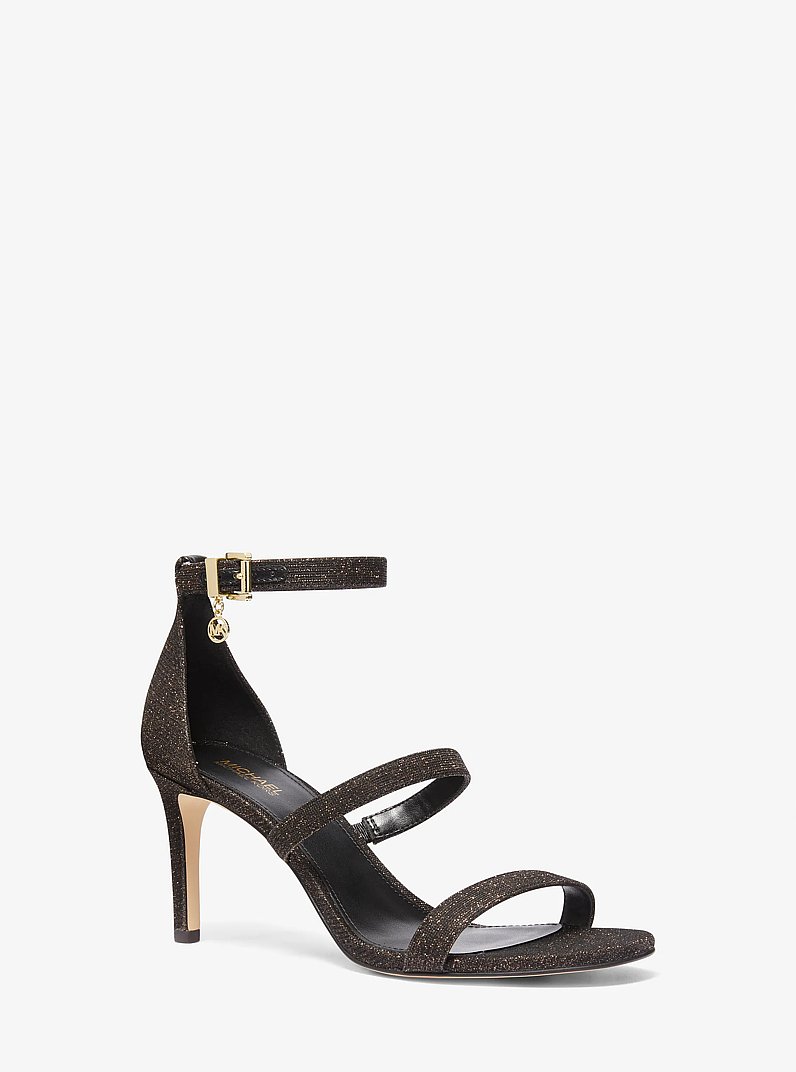 Koda Glitter Chain Mesh Sandal