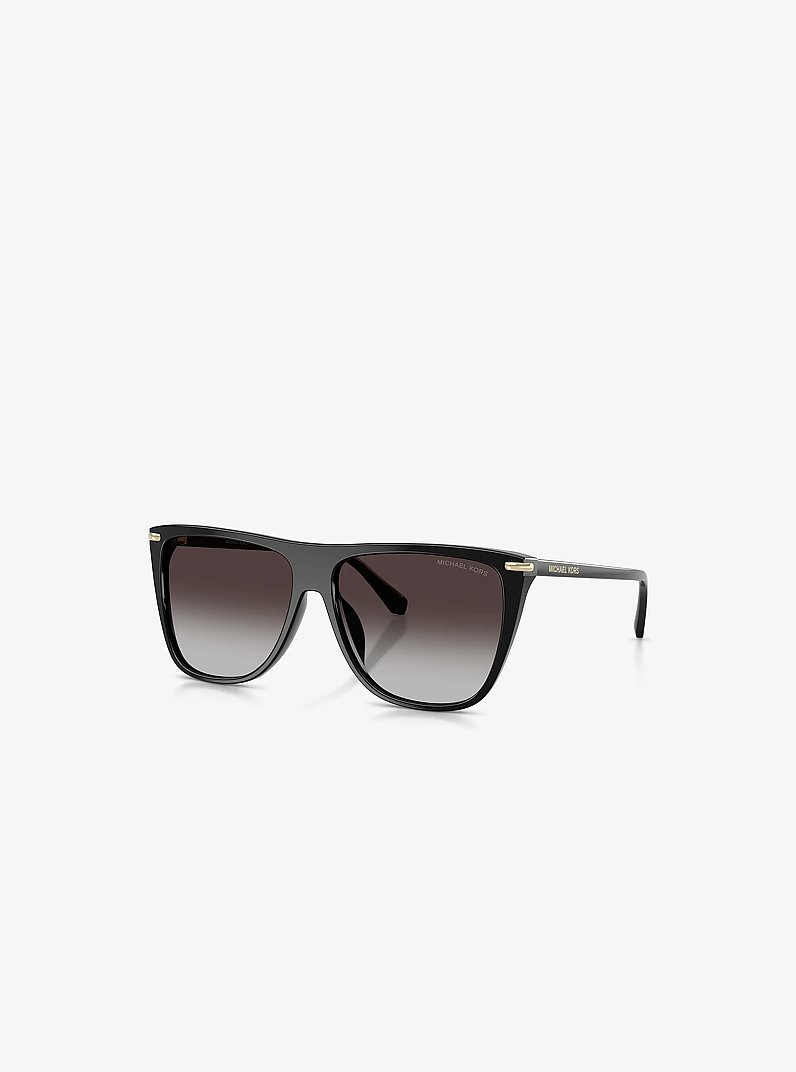 Half Moon Sunglasses in BLACK | Michael Kors