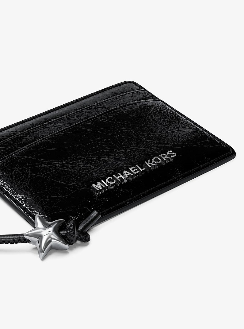 Porta carte di credito Jet Set piccolo in NERO | Michael Kors
