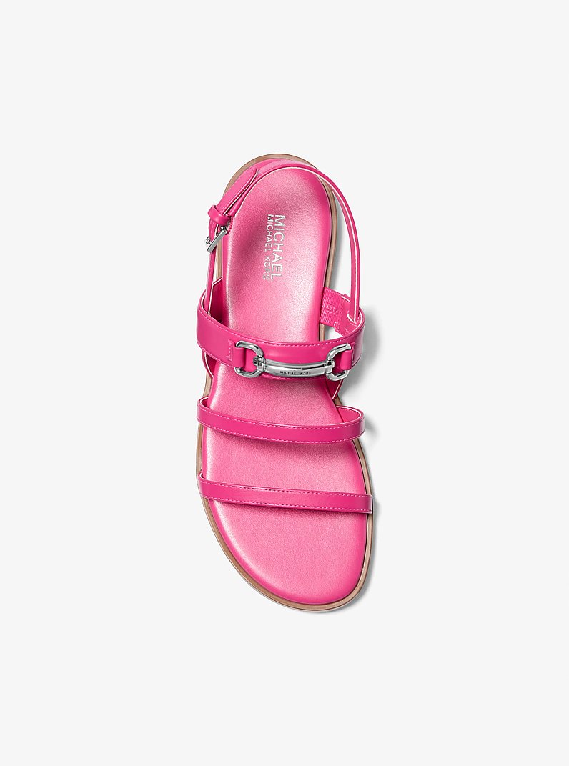 Sandalia Carson de cuero in PITAYA | Michael Kors