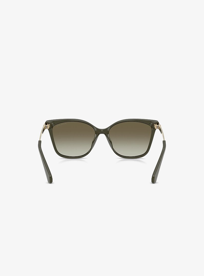 Lunettes de soleil Andermatt in VERT OLIVE | Michael Kors