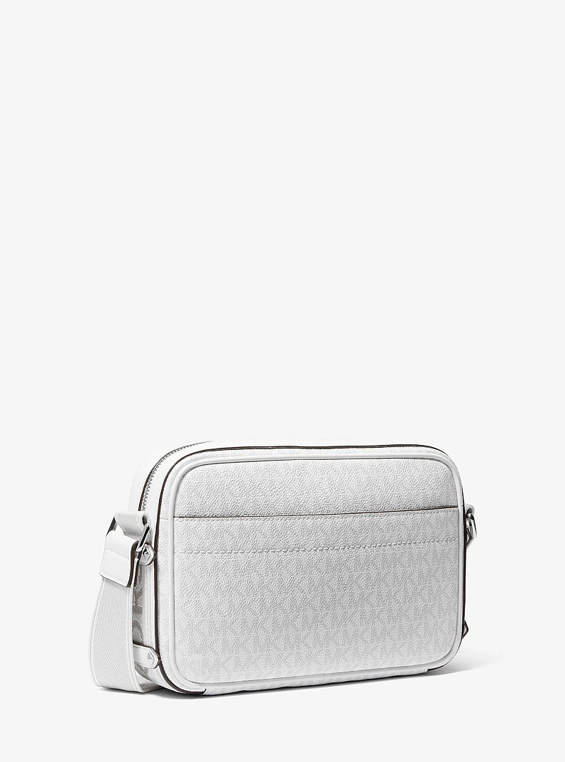 Maeve Large Signature Logo Crossbody Bag in OPT/ALLUM | Michael Kors
