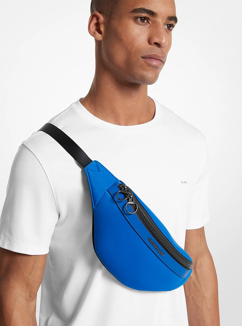 Brooklyn Scuba Belt Bag in GRECIAN BLUE | Michael Kors