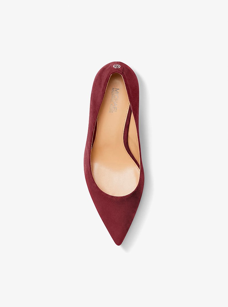 Escarpin Willa Flex en microsu&egrave;de de polyester in BORDEAUX | Michael Kors