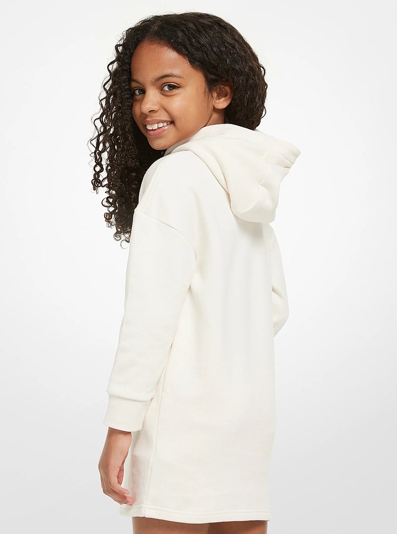 Embellished Logo Cotton Hoodie Dress | Michael Kors [LV]
