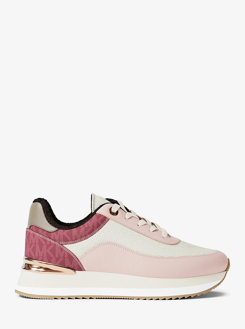 Zapatilla Hattie de materiales mixtos in CEREZA | Michael Kors