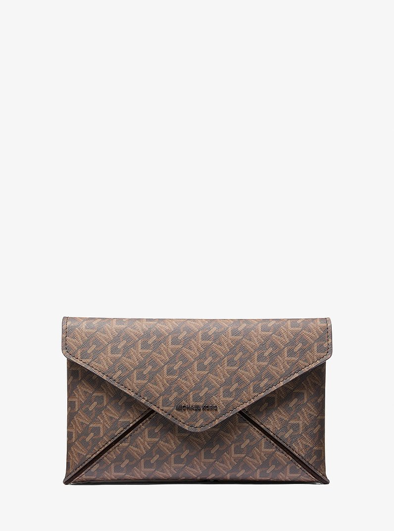 Portefeuille enveloppe 3-en-1 Jordi &agrave; logo Empire Signature
