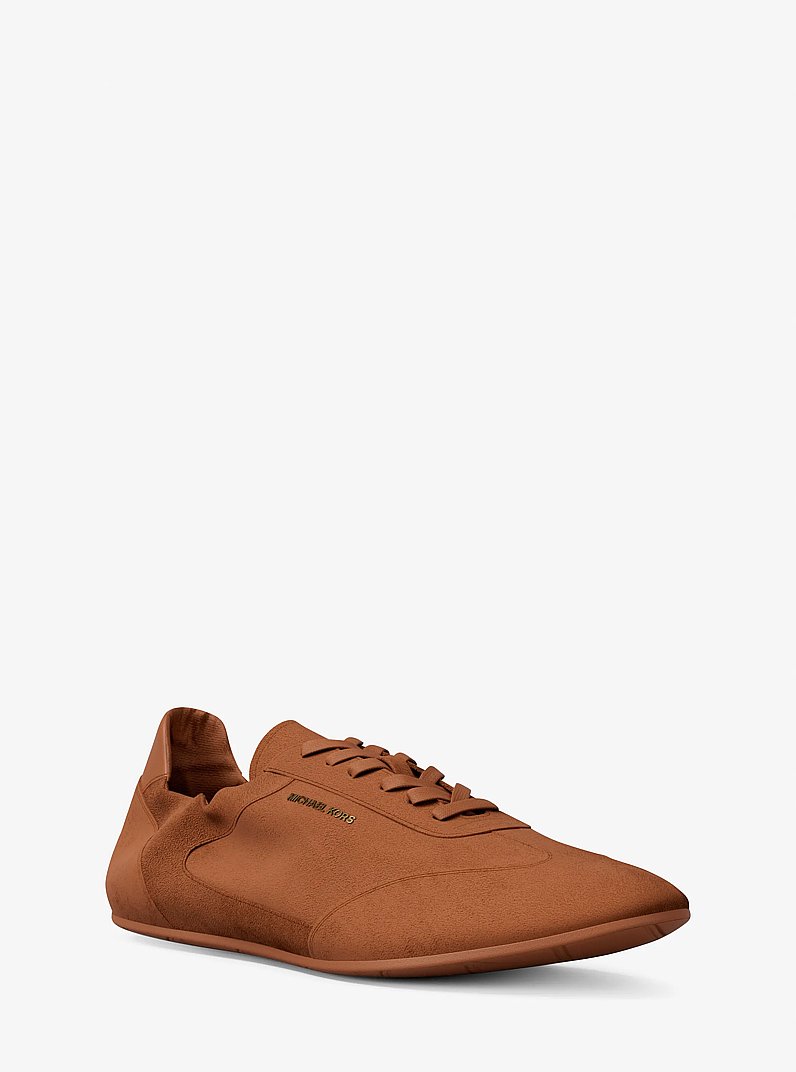 Zapatilla Archer de gamuza in LUGGAGE | Michael Kors