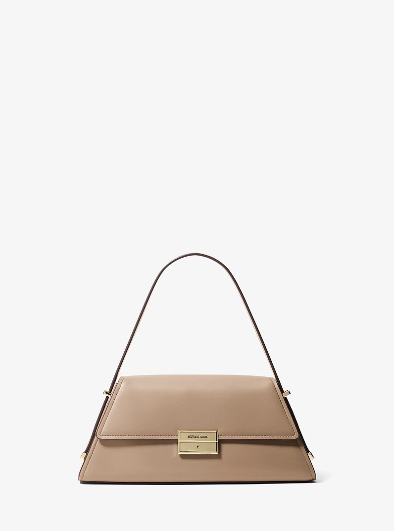 Schultertasche Ludlow Medium aus Leder in BIRKE | Michael Kors