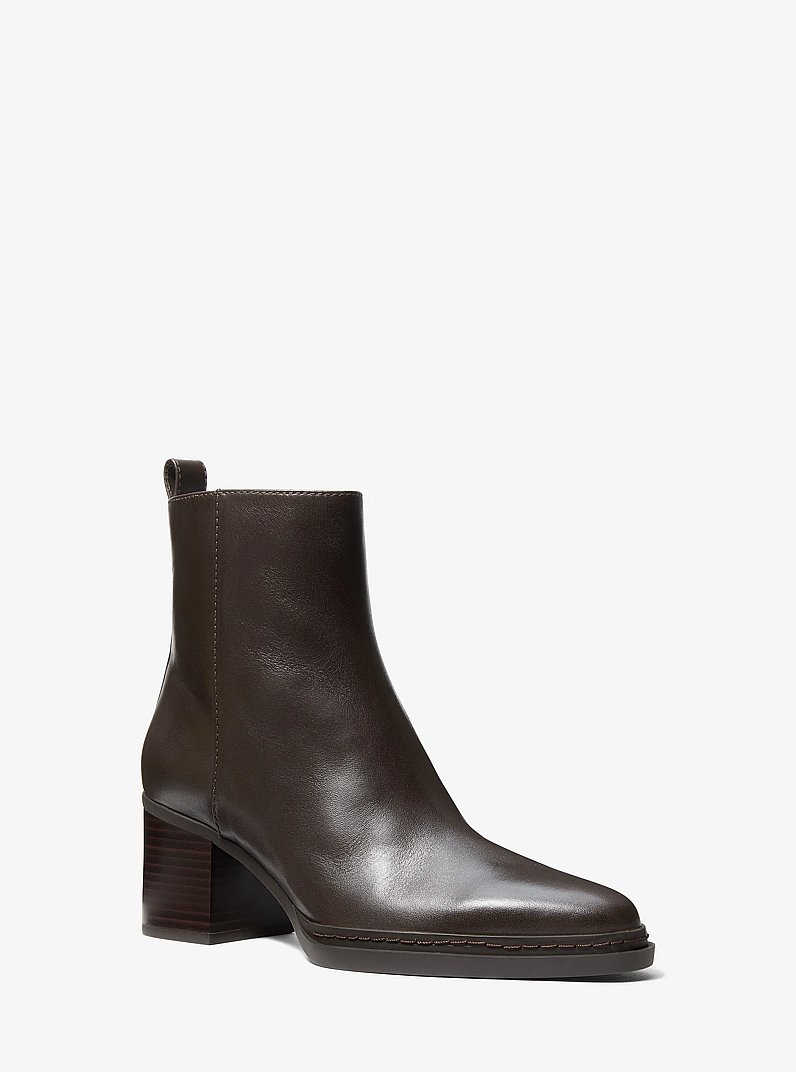 Lex Leather Boot in CHOCOLATE | Michael Kors