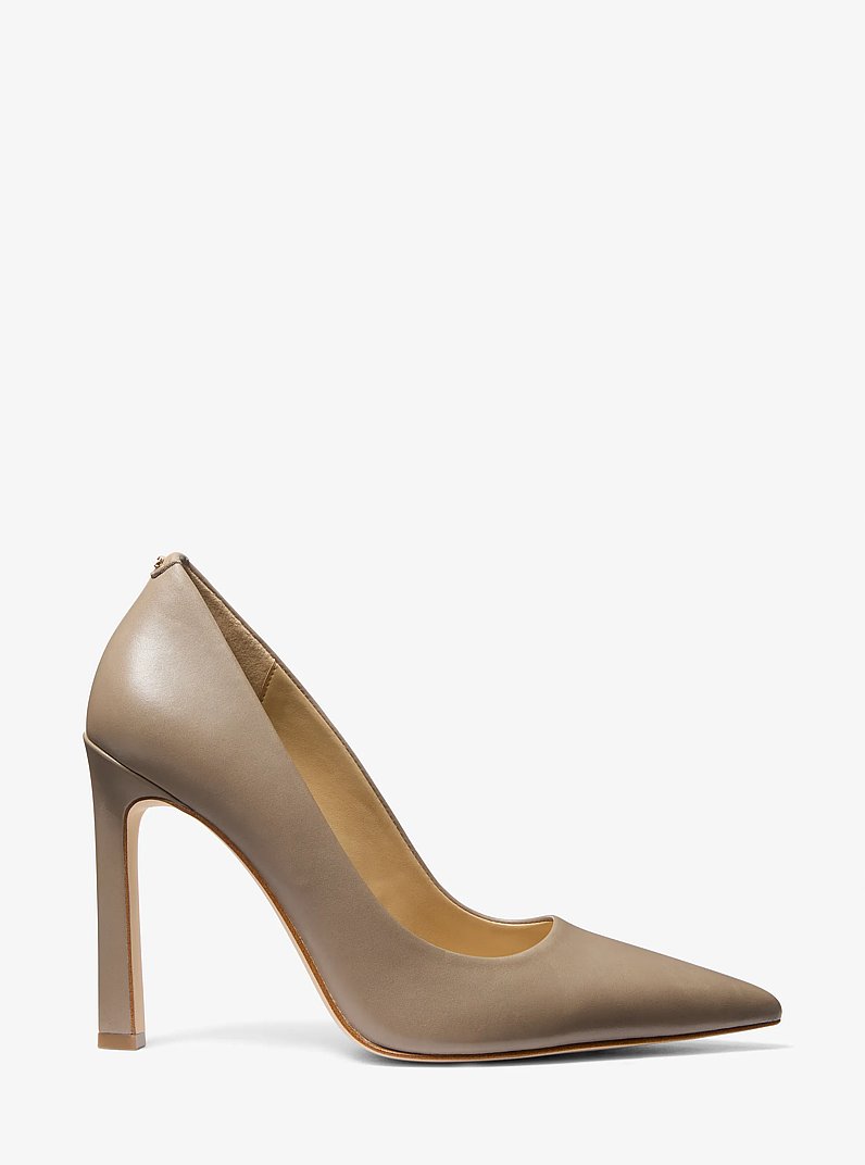 Amara Leather Pump in BIRCH | Michael Kors