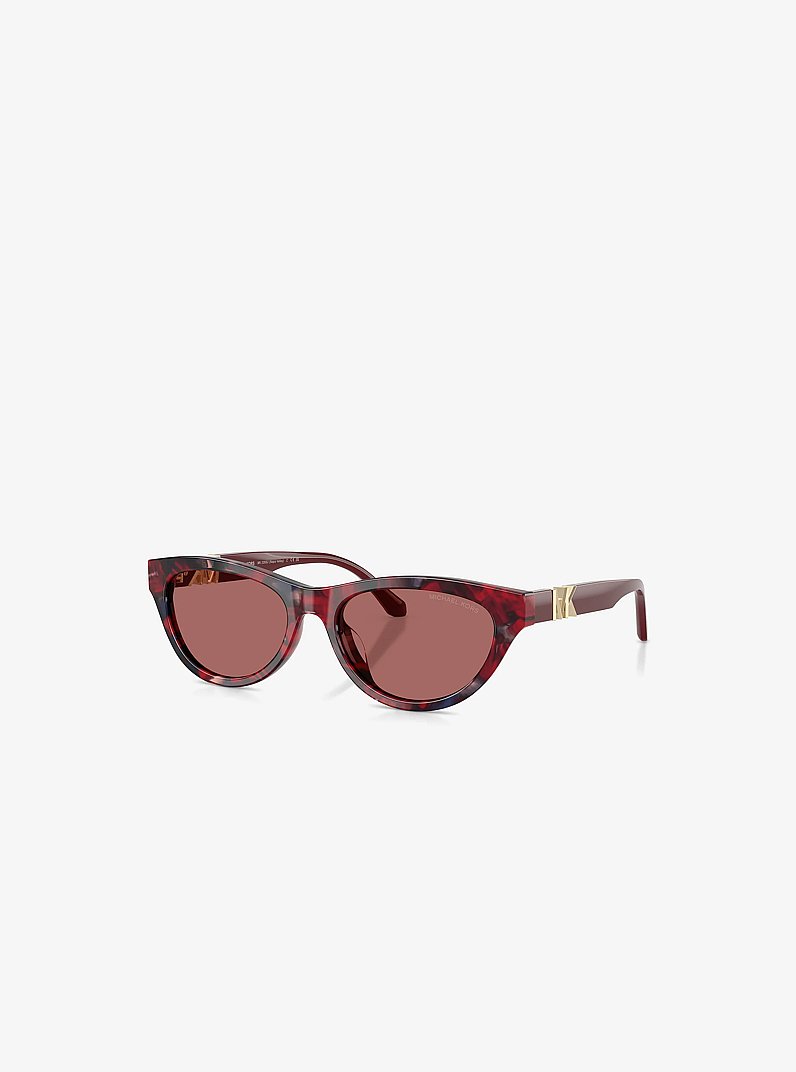 Napa Valley Sunglasses in BURGUNDY TORTOISE | Michael Kors