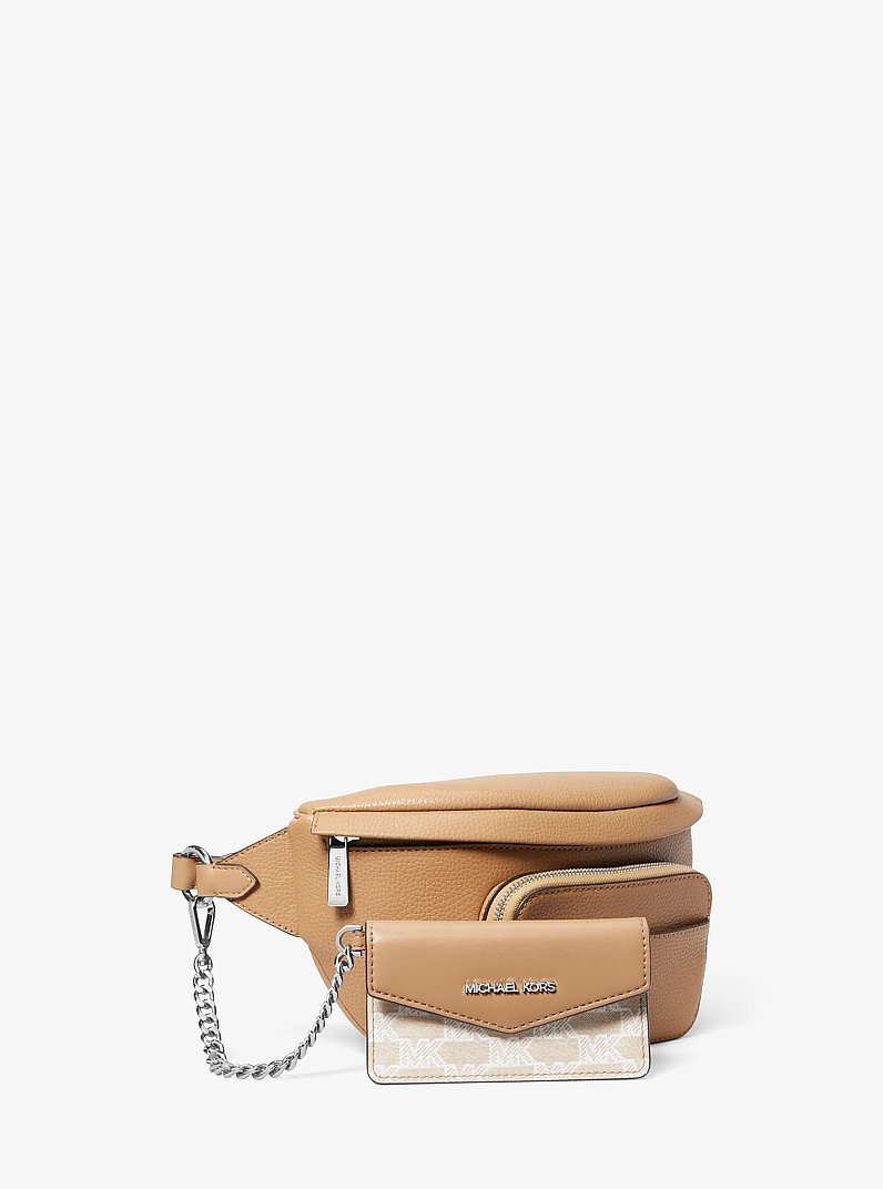 Maisie Large Pebbled Leather 2-in-1 Sling Pack