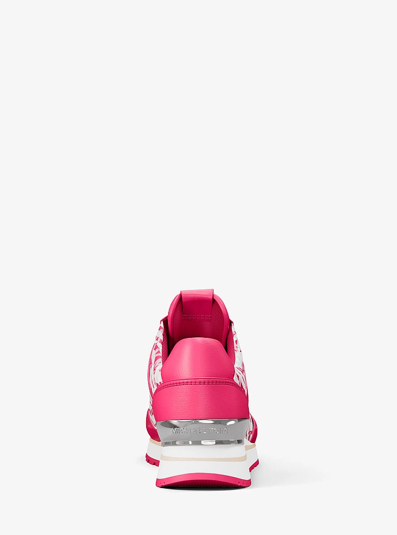 Espadrille Maddy &agrave; imprim&eacute; de z&egrave;bre et &agrave; logo Signature in FRUIT DE DRAGON MULTI | Michael Kors