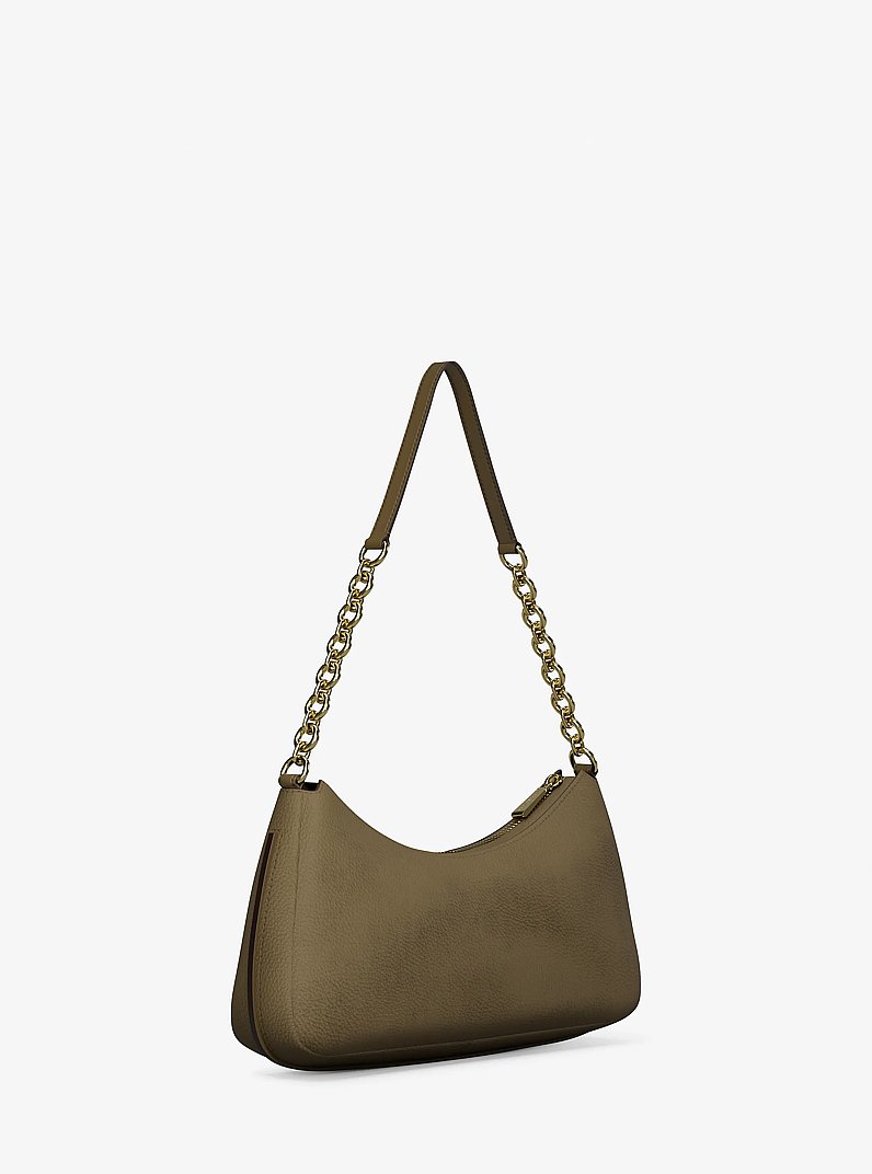 Pochette Nolita mediano de nobuck con cadena in LODEN | Michael Kors