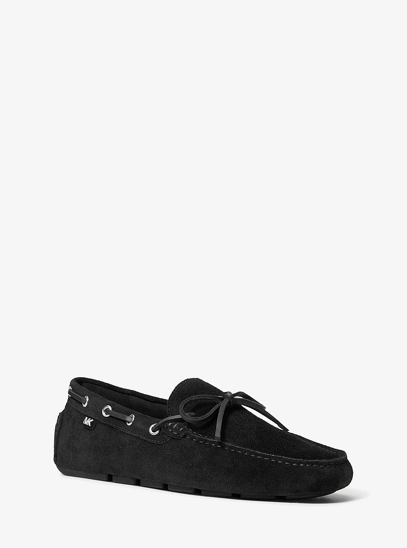 Sayer Suede Moccasin  in BLACK | Michael Kors