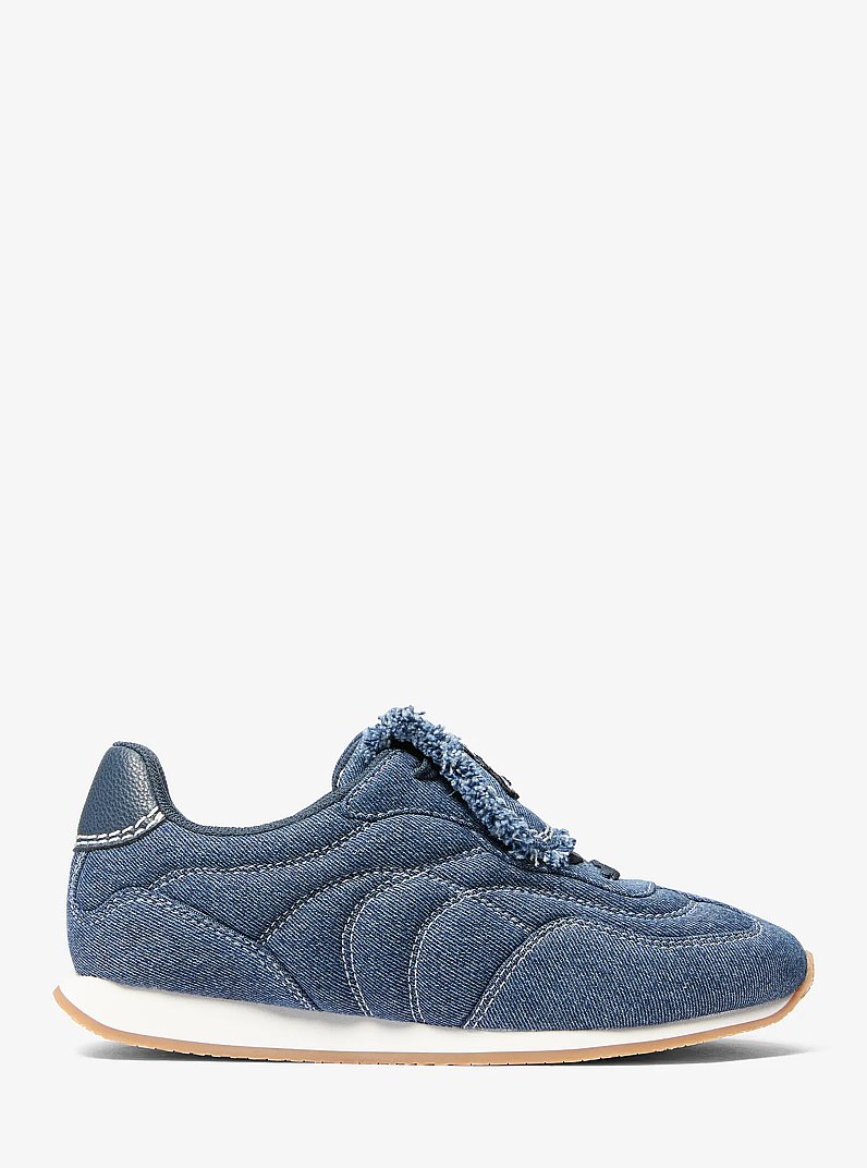 Essex Denim Trainer in DK VT BLUWSH | Michael Kors