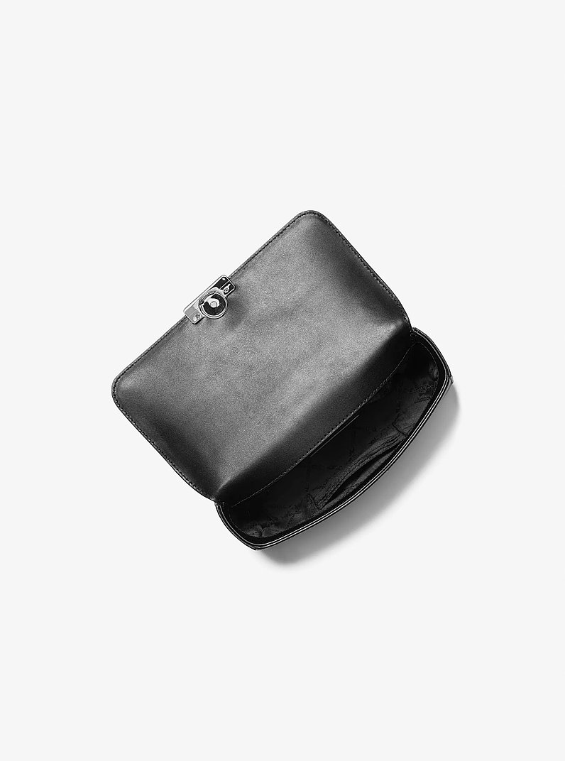 Borsa a spalla Tribeca piccola con logo Empire