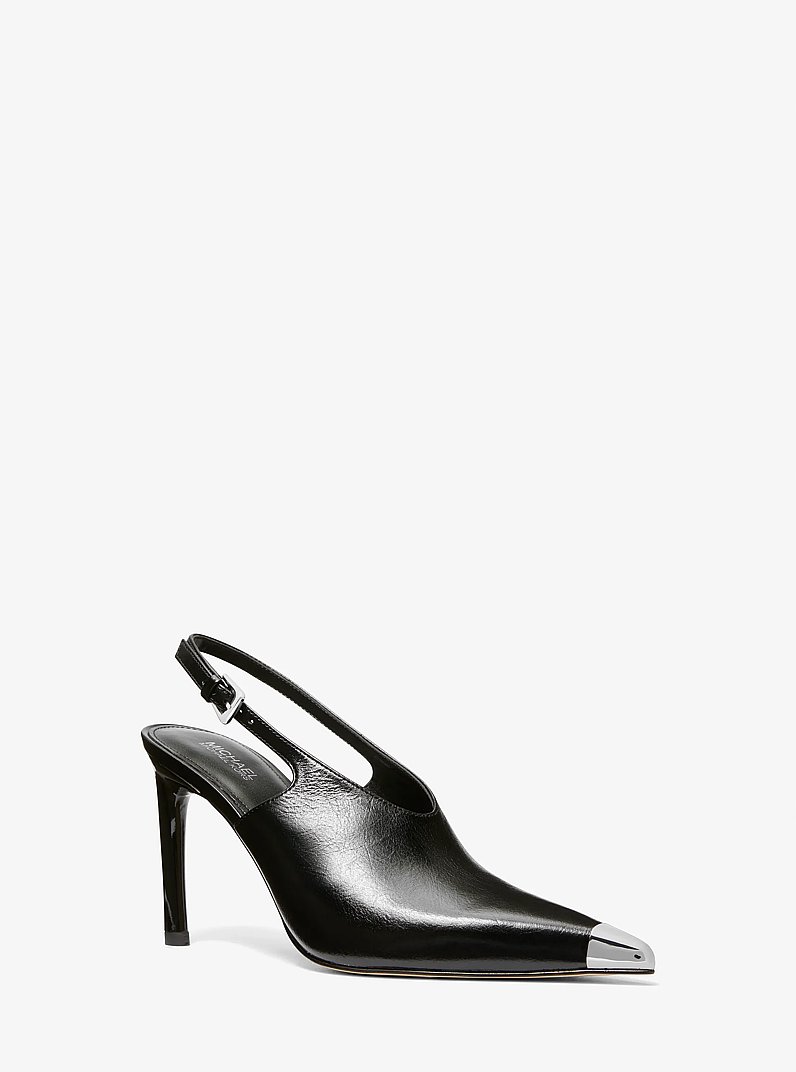 Kasia Leather Slingback Pump